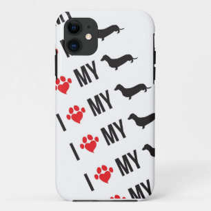 CAPA PARA iPhone 11 EU AMO MEU CASO DO TELEMÓVEL DE WEINER