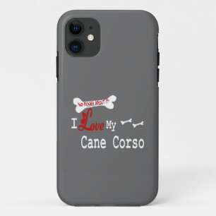 Capa Para iPhone 11 Eu Amo Meu Corso De Cane