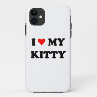Capa Para iPhone 11 Eu Amo Meu Gatinho