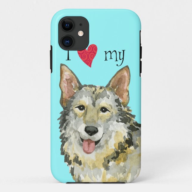 Capa Para iPhone 11 Eu amo meu utonagan (Verso)