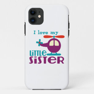 Capa Para iPhone 11 Eu amo minha irmãzinha