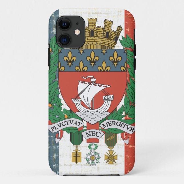 Capa Para iPhone 11 Eu Amo Paris (Verso)
