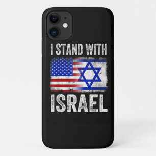 Capa Para iPhone 11 Eu apoio Israel