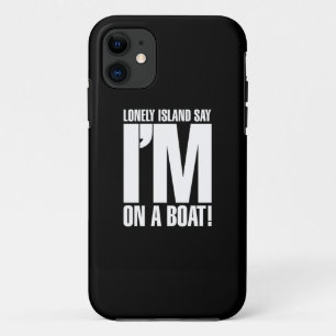 Capa Para iPhone 11 Eu estou em um barco