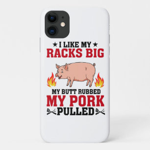 Capa Para iPhone 11 Eu Gosto dos Meus Racks Grandes Citação de Churras