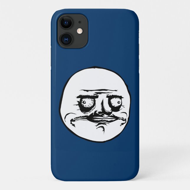 Capa Para iPhone 11 Eu Gusta enfrenta Meme (Verso)
