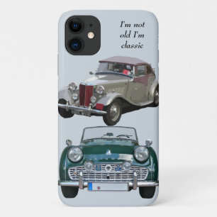 Capa Para iPhone 11 Eu não sou velho, sou clássico de carros vintage d
