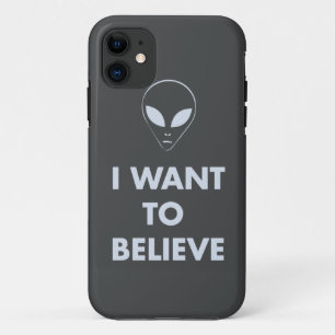 Capa Para iPhone 11 Eu quero acreditar (obscuridade - as cinzas)