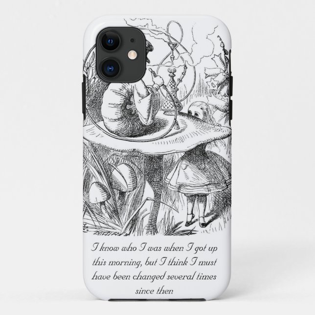 Capa Para iPhone 11 Eu sei quem eu era quando eu me levantei (Verso)