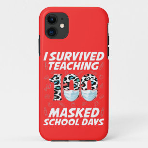 Capa Para iPhone 11 Eu Sobrevivi A Ensinar 100 Mães Mascaradas De Dias