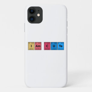 Capa Para iPhone 11 Eu sou Mesa periódica bonita