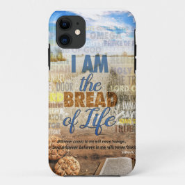 Capa Para iPhone 11 Eu sou o pão da vida, Jesus disse