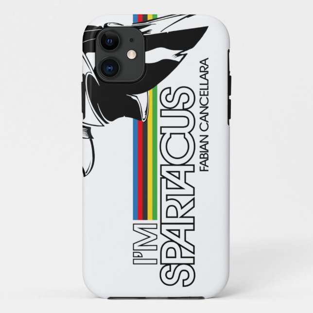 Capa Para iPhone 11 Eu sou Spartacus - Cancelara Fabian (Verso)