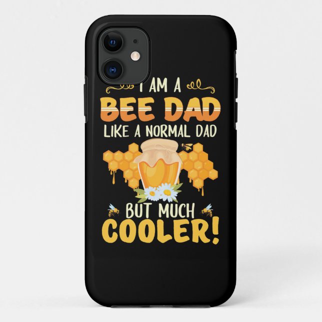 Capa Para iPhone 11 Eu Sou Um Pai De Abelhas (Verso)