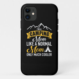 Capa Para iPhone 11 Eu Sou Uma Mãe De Acampamento