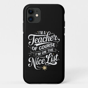 Capa Para iPhone 11 Eu Sou Uma Professora Eu Estou Na Lista Legal Prof