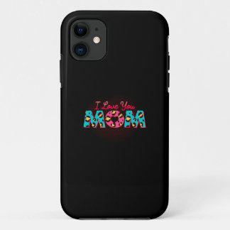Capa Para iPhone 11 Eu te amo, mãe Sublime