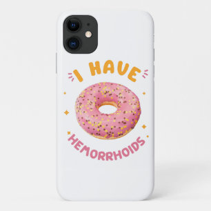 Capa Para iPhone 11 Eu tenho hemorroidas