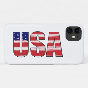 Capa Para iPhone 11 EUA em cores de sinalizador