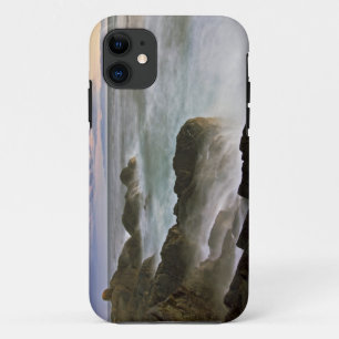 Capa Para iPhone 11 EUA, Washington, Ilhas de San Juan. As ondas se ch