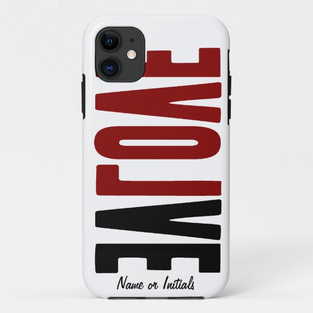 Capa Para iPhone 11 Evolua com AMOR (Verso)