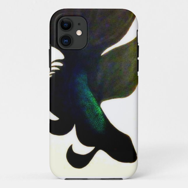 Capa Para iPhone 11 Exemplo de combate japonês dos peixes (Verso)