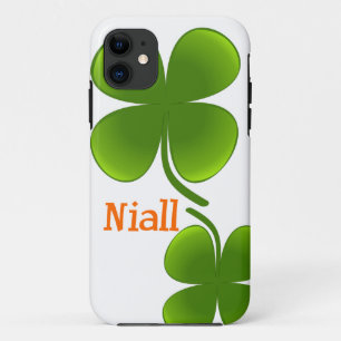 Capa Para iPhone 11 Exemplo de Niall Iphone 5 do irlandês com nome