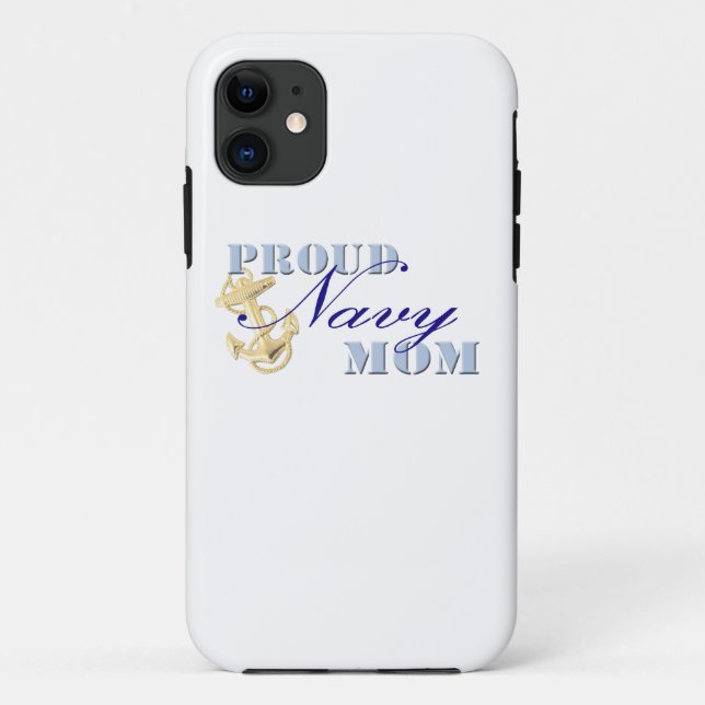 Capa Para iPhone 11 Exemplo orgulhoso de IPhone 5 da mamã do marinho (Verso)