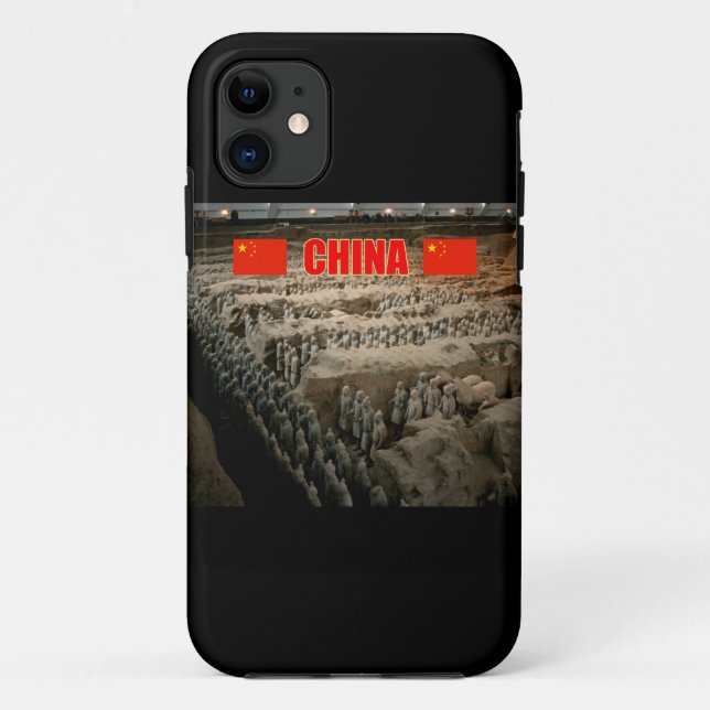 Capa Para iPhone 11 Exército de Terracotta da CHINA (Verso)
