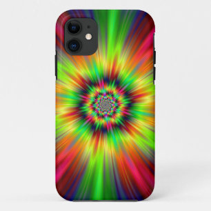 Capa Para iPhone 11 Explosão psicadélico da estrela