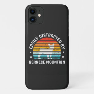 Capa Para iPhone 11 Facilmente distraído pelo cão Bernese Mountain,