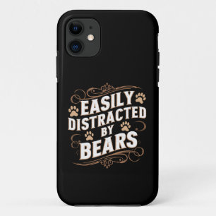 Capa Para iPhone 11 Facilmente Distraído Por Ursos Orgulho Gay De Urso