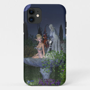 Capa Para iPhone 11 Fada de Jardim da Noite