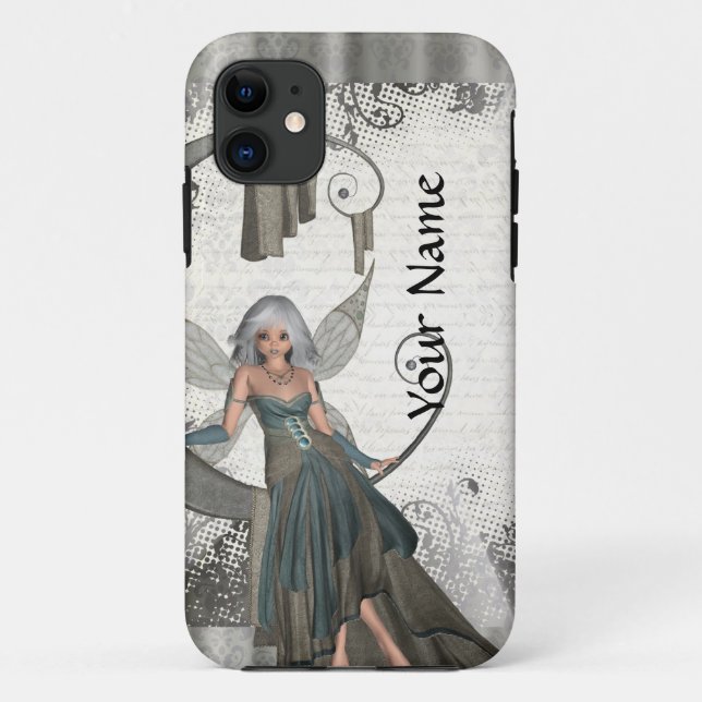 Capa Para iPhone 11 Fada de manga (Verso)