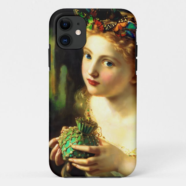 Capa Para iPhone 11 Fada Vintage (Verso)