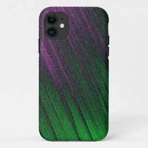 Capa Para iPhone 11 Fade Metálico Puro e Verde  Personalizado