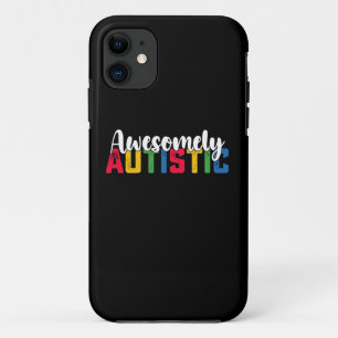 Capa Para iPhone 11 Família de Menina Biy Autisticamente Incrível