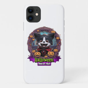 Capa Para iPhone 11 Fantasia de Halloween para Cachorro