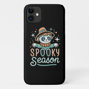 Capa Para iPhone 11 fantasma engraçado com chapéus, temporada assustad