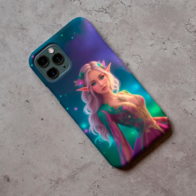 Capa Para iPhone 11 Fantasy elf princesa elegante elven adorável (Criador carregado)