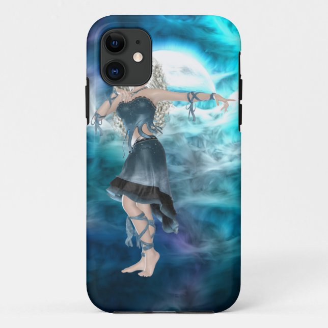 Capa Para iPhone 11 Fantasy Sky Siren (Verso)