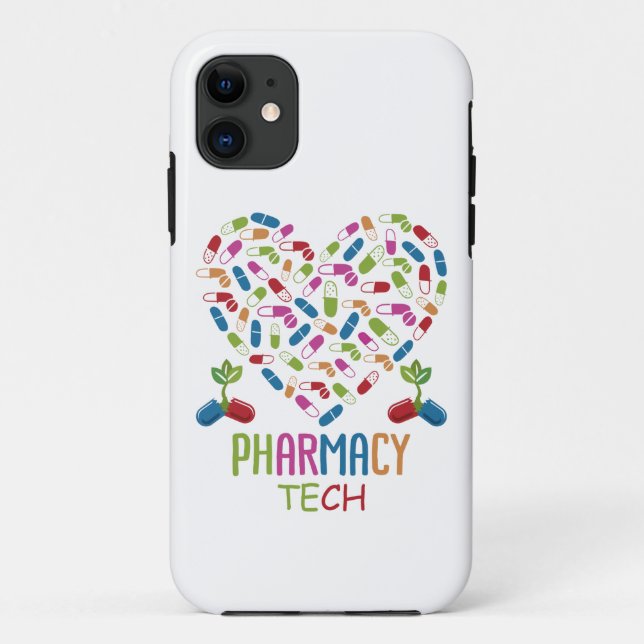 Capa Para iPhone 11 farmacêutico (Verso)
