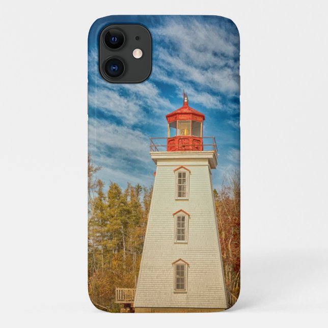 Capa Para iPhone 11 Farol de Cabo Urso (Verso)