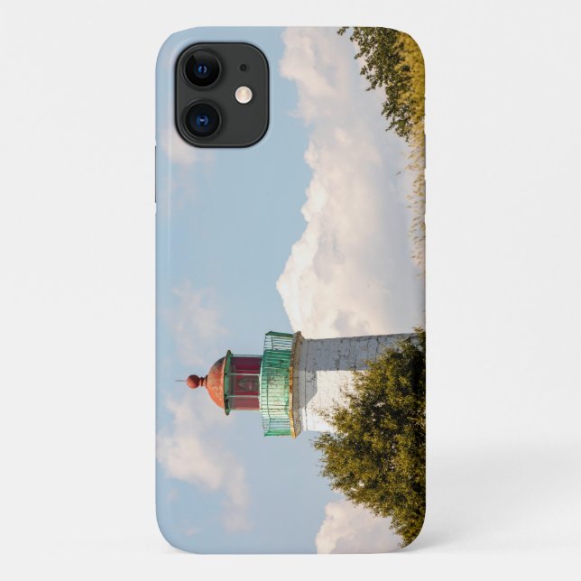 Capa Para iPhone 11 Farol de Conforto de Ponto Antigo (Verso)
