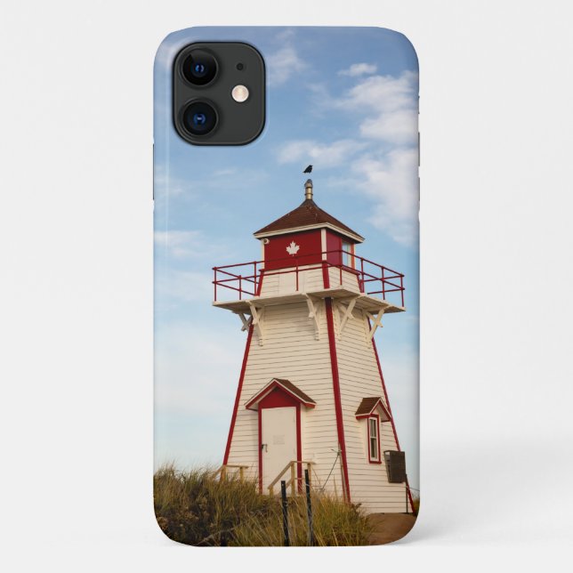Capa Para iPhone 11 Farol de Covehead Harbor (Verso)