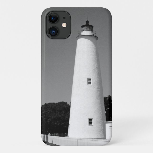 Capa Para iPhone 11 Farol de Ocracoke (Verso)