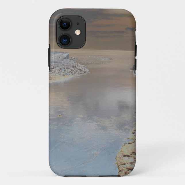 Capa Para iPhone 11 Farol em Cascais Portugal (Verso)