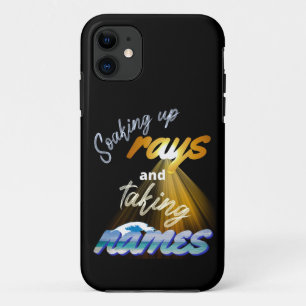 Capa Para iPhone 11 Fazendo Rays e Tomando Nomes no Verão