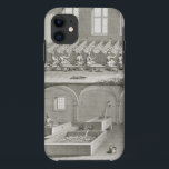 Capa Para iPhone 11 fazer de papel, do Encyclopedie des Sciences<br><div class="desc">Imagem:243975 fazer de papel,  do Encyclopedie des Sciences et Metiers,  de Denis Diderot (1713-84),  publicado no c.1770 (gravação).  Escola Francesa,  (século XVIII). Coleção Privada,  A Coleção Stapleton.  Arte,  Bela Arte.</div>