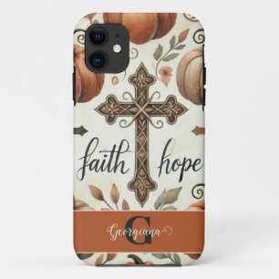 Capa Para iPhone 11 Fé Personalizada e Hope, Dia das Bruxas Cristãs